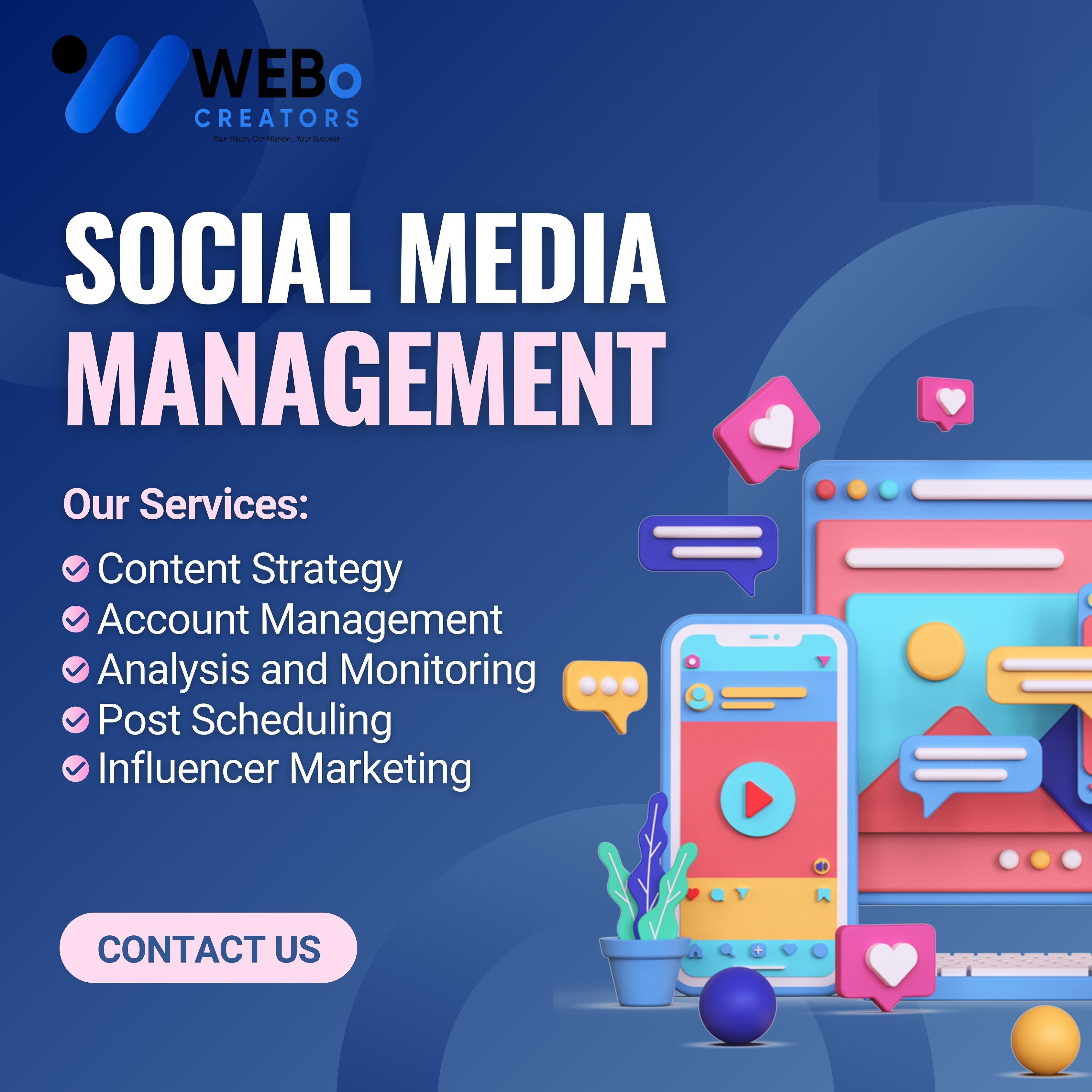 Social Media Account Management Services in Birmingham | Facebook Instagram Marketing