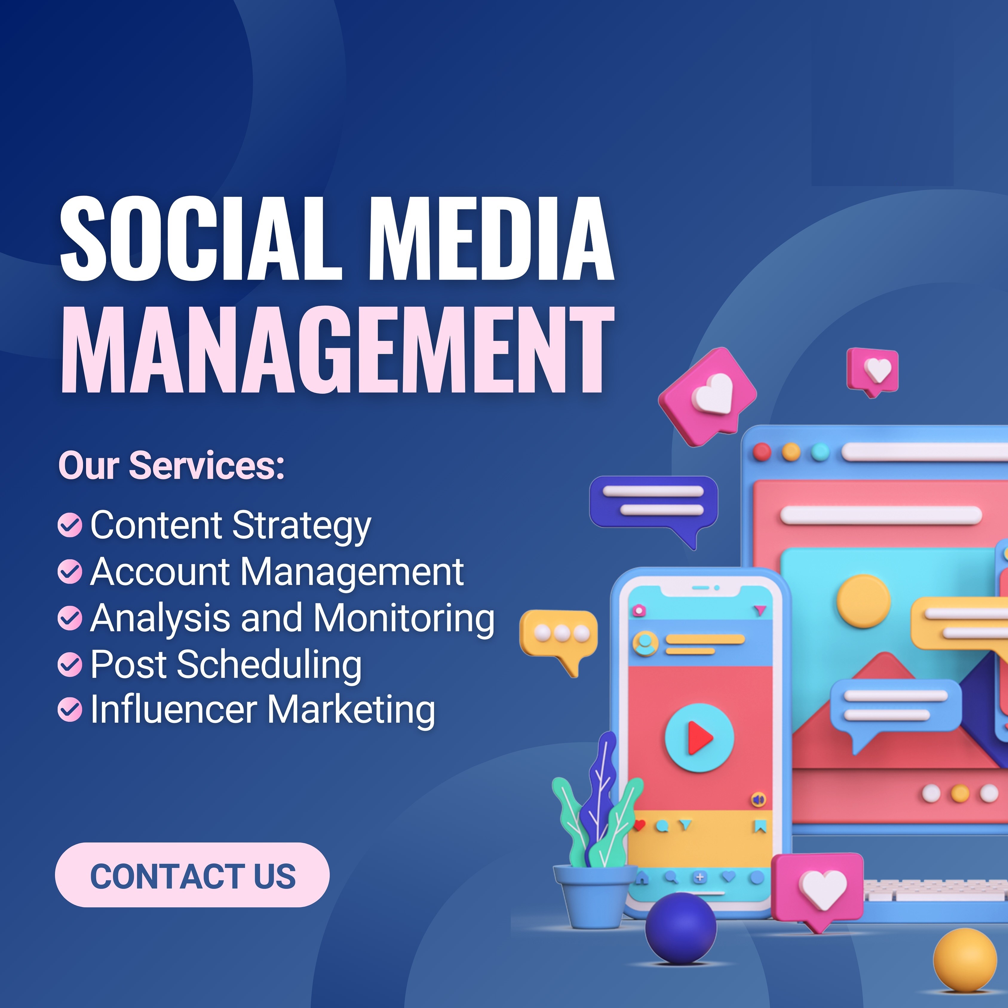 Best Social Media Design Service | Top Social Media Post Design in Birmingham