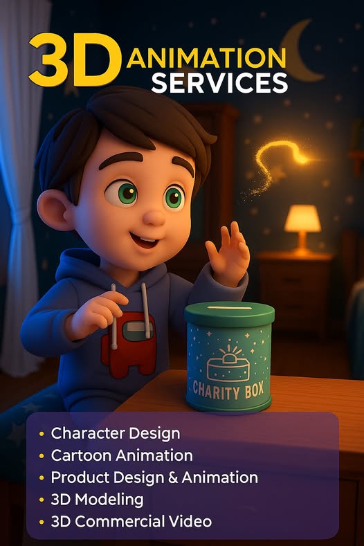 Motion Graphics Services - 3D Animation Studio Agency in Birmingham